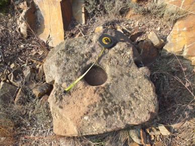 Vista superior del contrapès