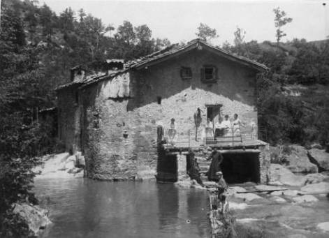 Molí Nou en una foto antiga